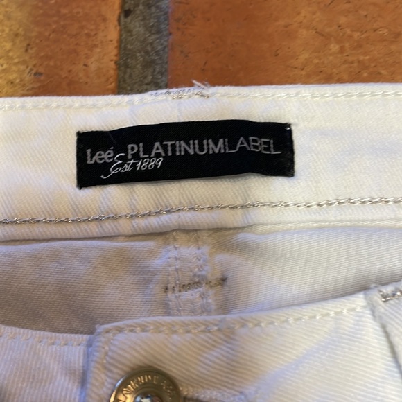 Lee Platinum Label White Jeans - Picture 4 of 8